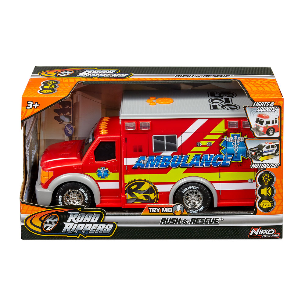 Toy State Road Rippers vehiculo de Rescate y Emergencia Rush & Rescue Bomberos 35 cm