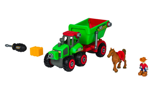 Farm-Sets (Fahrzeug, Zubehör und Figur) - 2 verschiedene (8&quot; / 20cm)