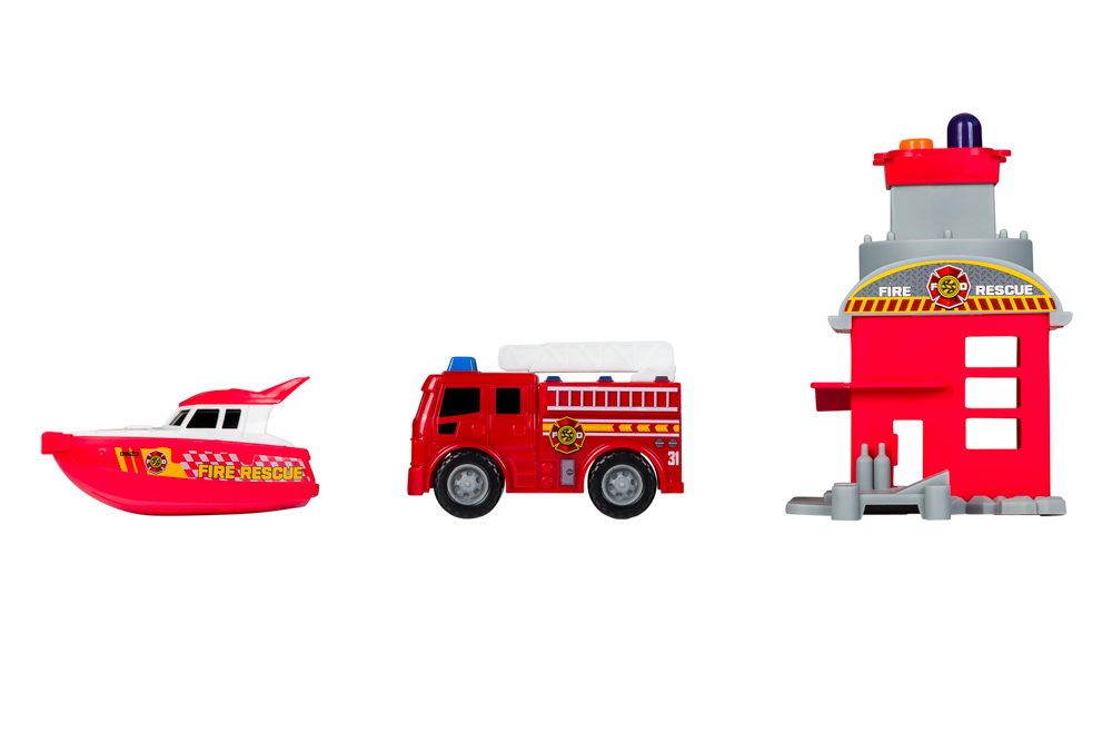 Mini City Playsets – Fire Station (6” / 15cm) – NikkoToys Ltd.